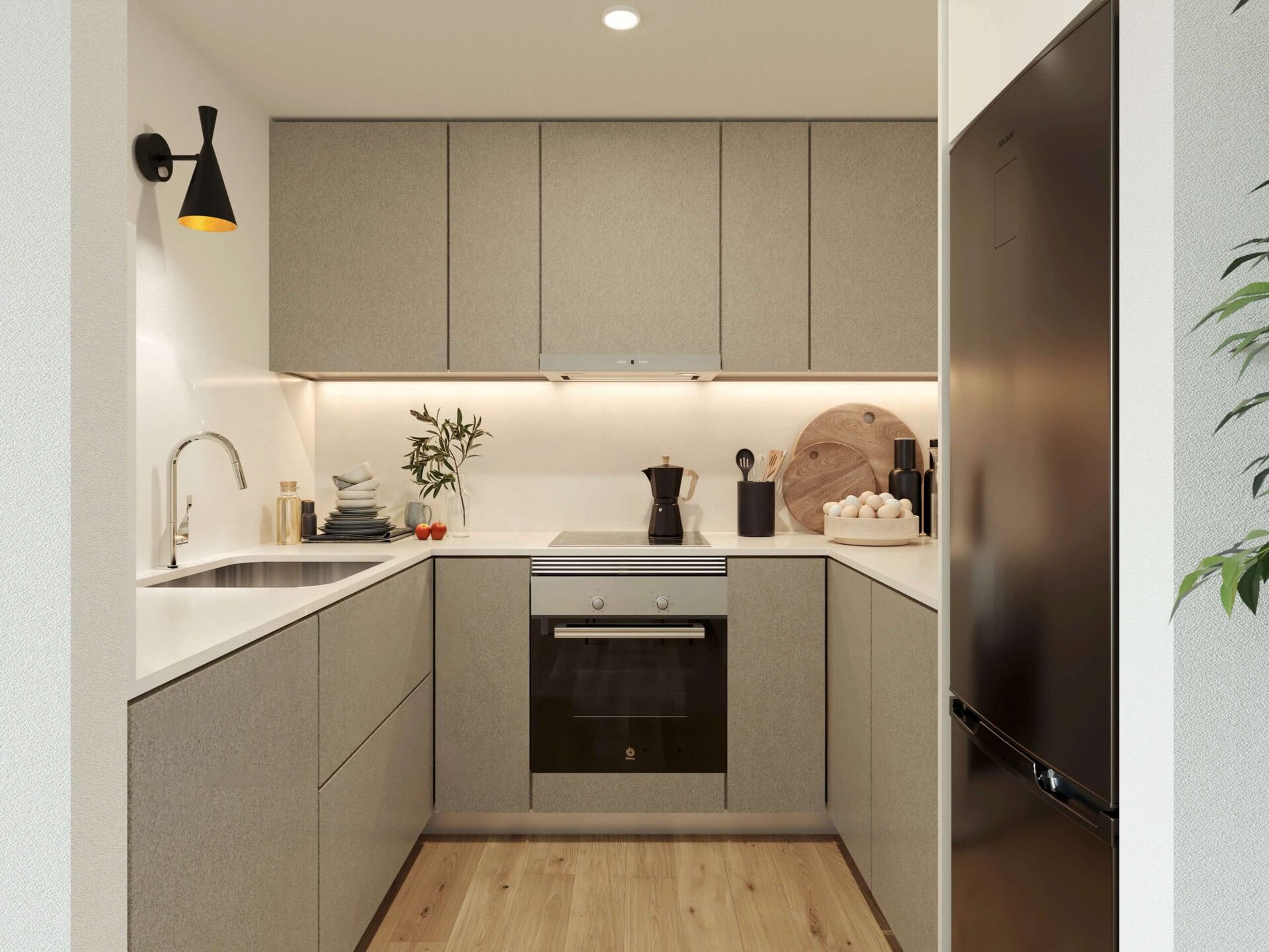 Cocina abierta